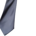 thumbnail image 3 of Premier Mens Plain Satin Tie (Narrow Blade) (Pack of 2), 3 of 4