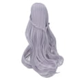 thumbnail image 3 of Poupée Jouet Tête, Tissu en Maille Émoussée Frange Poupée Cheveux Longs Faux, 3 of 8