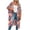 Pink swimsuit coverups women, variant on Women's Kimono Swimsuit Coverups Summer Vacation Floral Graphic Long Cardigan for Swimwear Elbow Sleeve Kimono Cover up White S