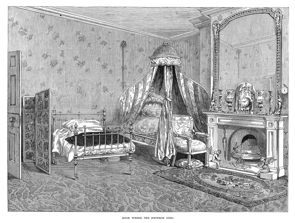 Napoleon Iii (18081873) Nemperor Of The French 18521871 Bedroom At