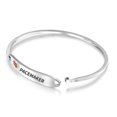 thumbnail image 3 of Bracelet d'Identification Médicale Pacemaker Élégant pour Femmes en Acier Inoxydable Gravé sur Mesure, 3 of 5