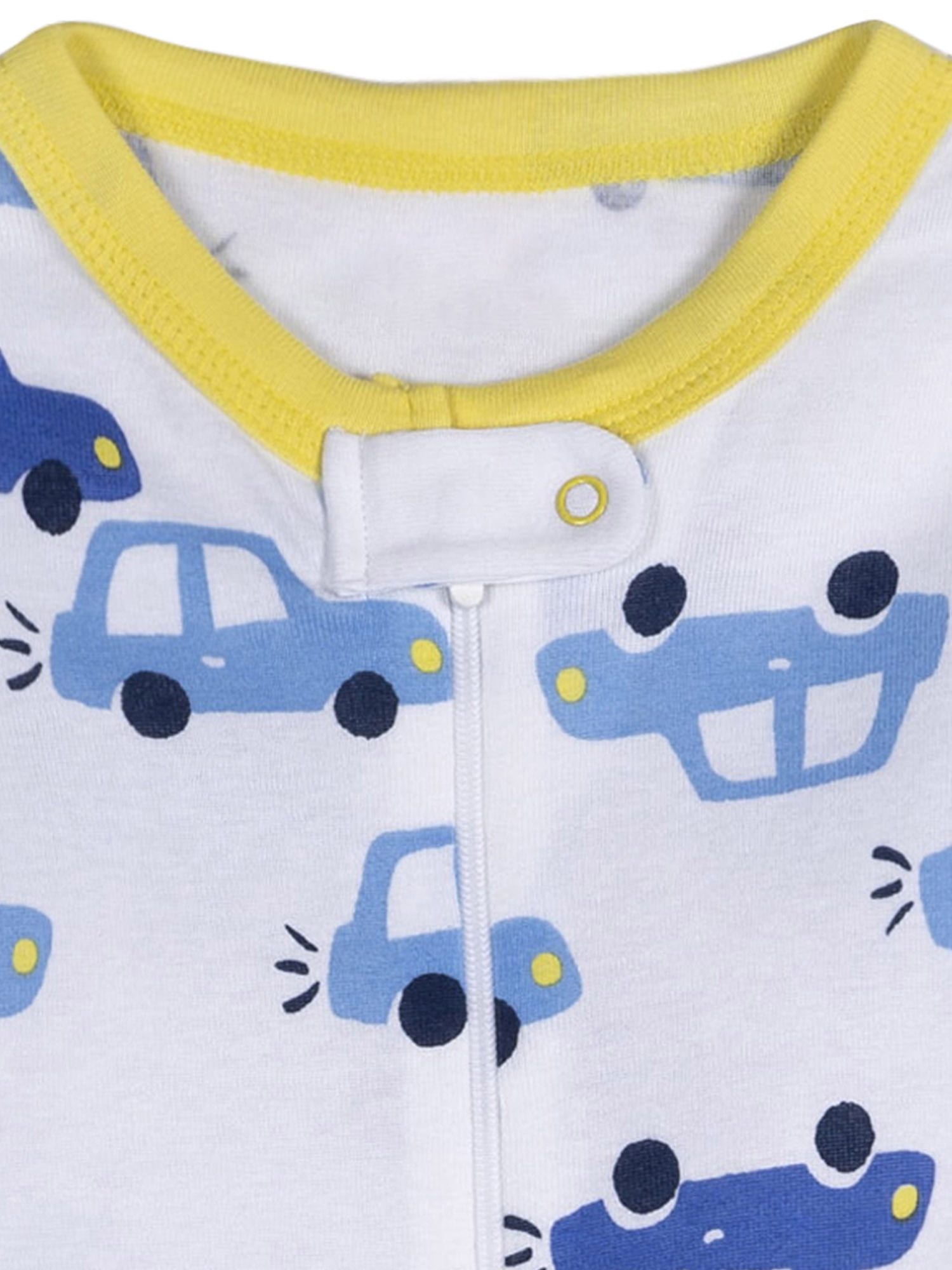 Onesies Brand Baby Boy Footed Pajamas, 4-Pack, Sizes Newborn - 24 Months