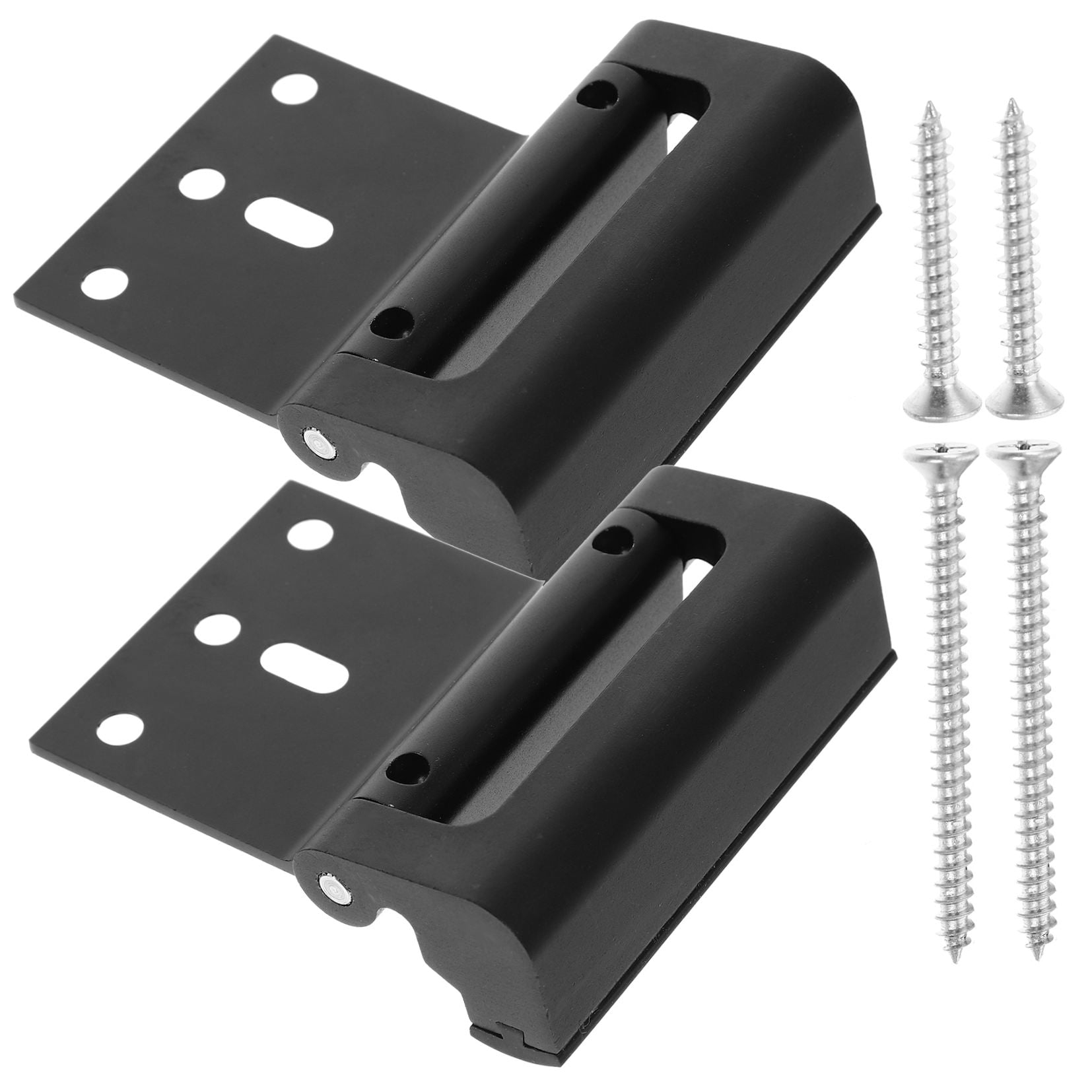 Toyandona Black Alloy Door Reinforcement Lock for Home High Security 2Sets