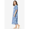 thumbnail image 3 of Dreams & Co. Plus Size Long Print Sleepshirt, 3 of 3