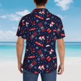 thumbnail image 6 of Daiia Winter Outdoors Sports Hawaiian Shirt for Men Gentle Cotton Regular Short Sleeve Casual-Large, 6 of 9