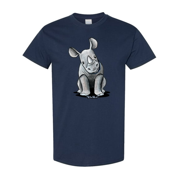 Inktastic Curious Rhinos T-Shirt
