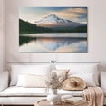 thumbnail image 2 of Elephant Stock Mount Hood Panorama Wall Art - Horizontal Canvas Wall Art - Living Room Wall Decor - Nature Canvas - White And Blue Decor - 51" x 34", 2 of 8