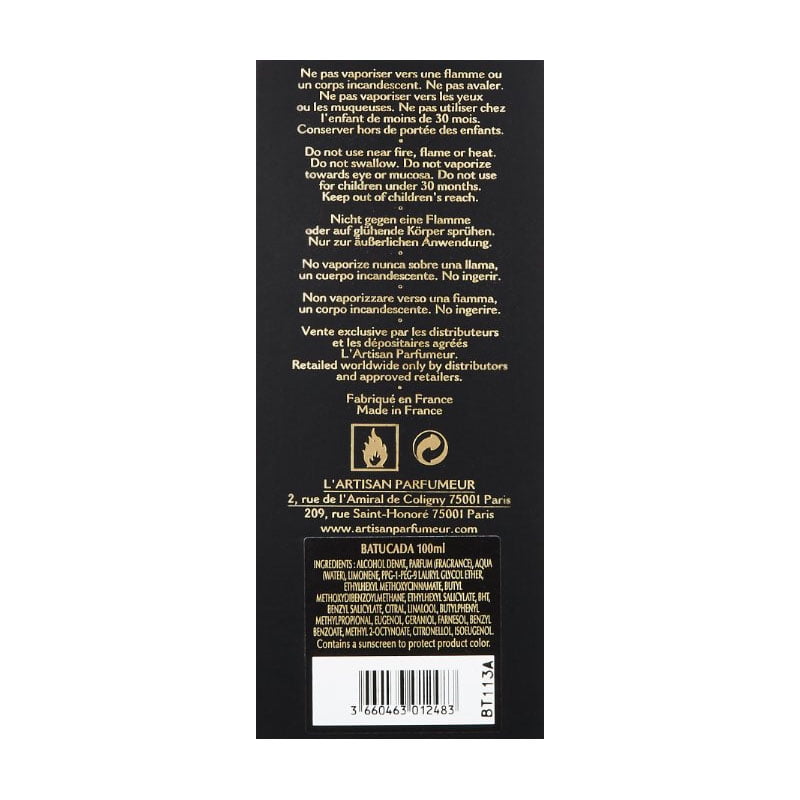 L Artisan Parfumeur Batucada Eau De Toilette Spray For Women 3 4 Oz Walmart Com
