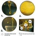 thumbnail image 3 of Designart Funny Frog Enjoying His Bath I Canvas Wall Art, 3 of 5