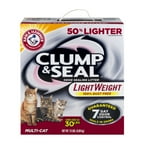 Arm & Hammer Clump & Seal Lightweight Cat Litter Multi-Cat, 15.0 LB