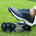 thumbnail image 3 of SKIUHS Men's Golf Shoes - Waterproof, Spiked Sole for Traction & Comfort in Outdoor Golf Rounds, 3 of 7