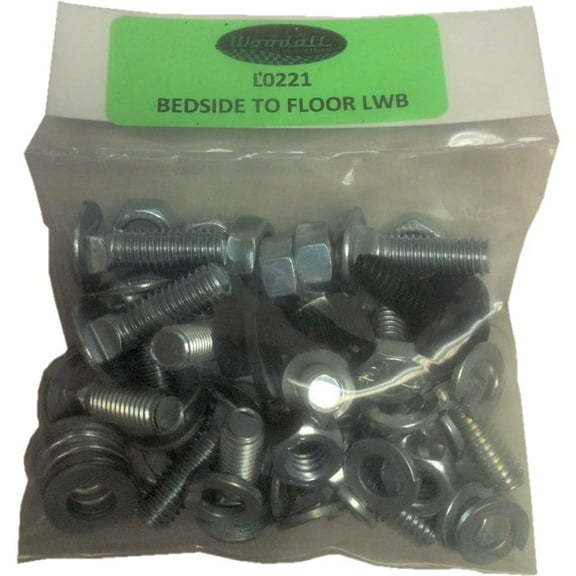 Brothers Trucks L0221-67 Bedside To Floor Bolt Kit-Longbed-47-Pieces-Left/Right