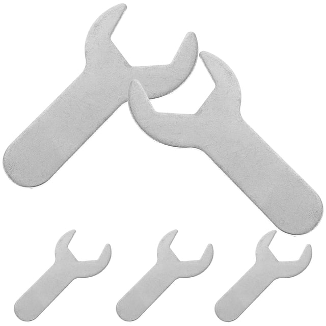 Phenofice 5Pcs Single End Wrenches for Industrial Use Clamping and Torque Application Gas Bottle Wrench