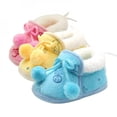 thumbnail image 3 of Xinhuaya Winter Newborn Baby Flock Warm Soft Boots Pre-walker Shoes Soled First Walker Bootie, 3 of 6