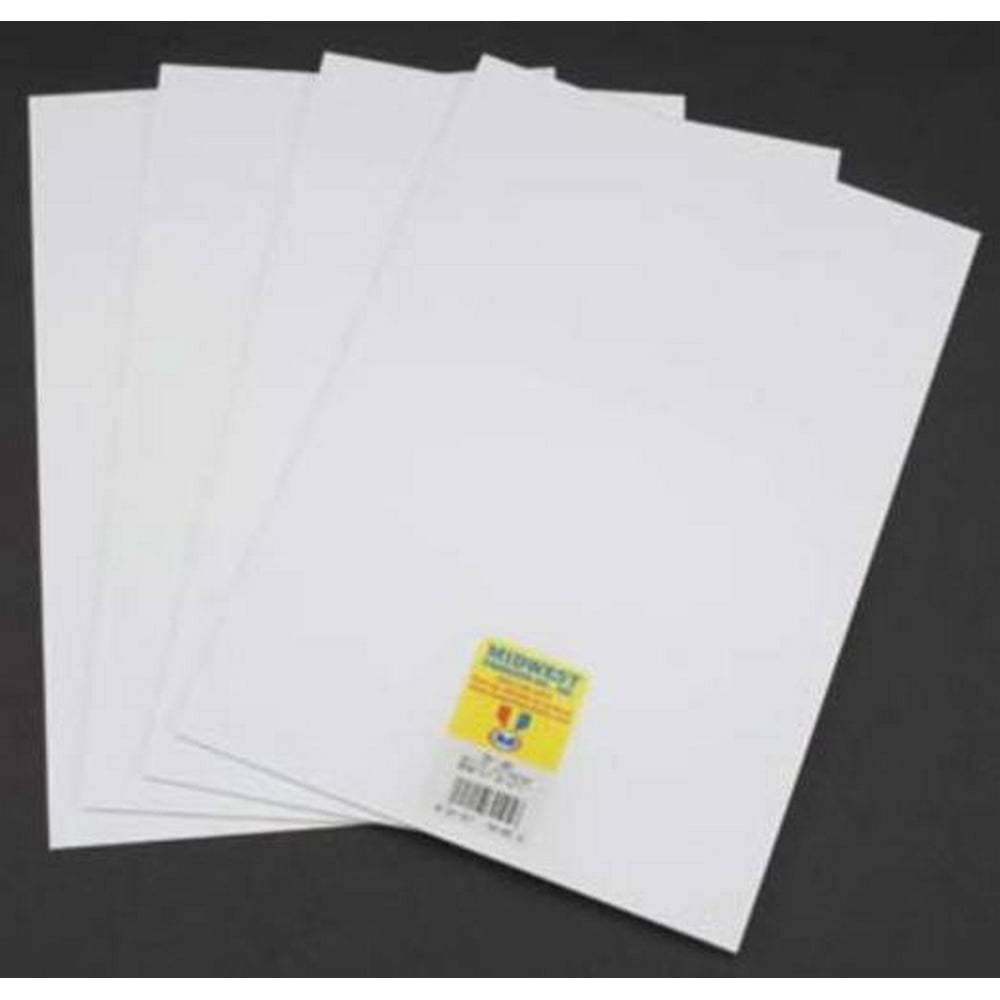 70103 White Sheet Styrene .030 (4)