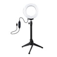 thumbnail image 1 of de lámpara LED de 4,7 "con soporte para , luz de maquillaje para selfies transmisión luz circular para fotografía de vídeo en shamjiam Luz de anillo de fotografía, 1 of 9