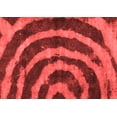 thumbnail image 1 of Ahgly Company Machine Washable Indoor Rectangle Abstract Red Modern Area Rugs, 5' x 7', 1 of 4