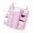Pink, variant on Misright Baby Bedsides Organizers with Reinforced Pockets Durable Cloth for Parenting Needs