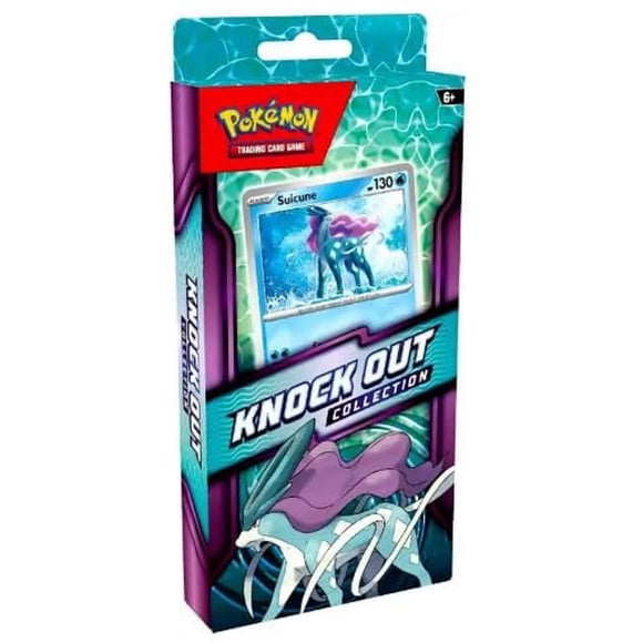Juego de cartas coleccionables Pokémon Knockout Collection con 2 potenciadores