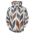 thumbnail image 3 of Watercolor Leaf Abstract Pattern Oversized Hoodies For Woman Pullover With Pocket Comfortable Fation Pullover Hoodie S-5XL, 3 of 4