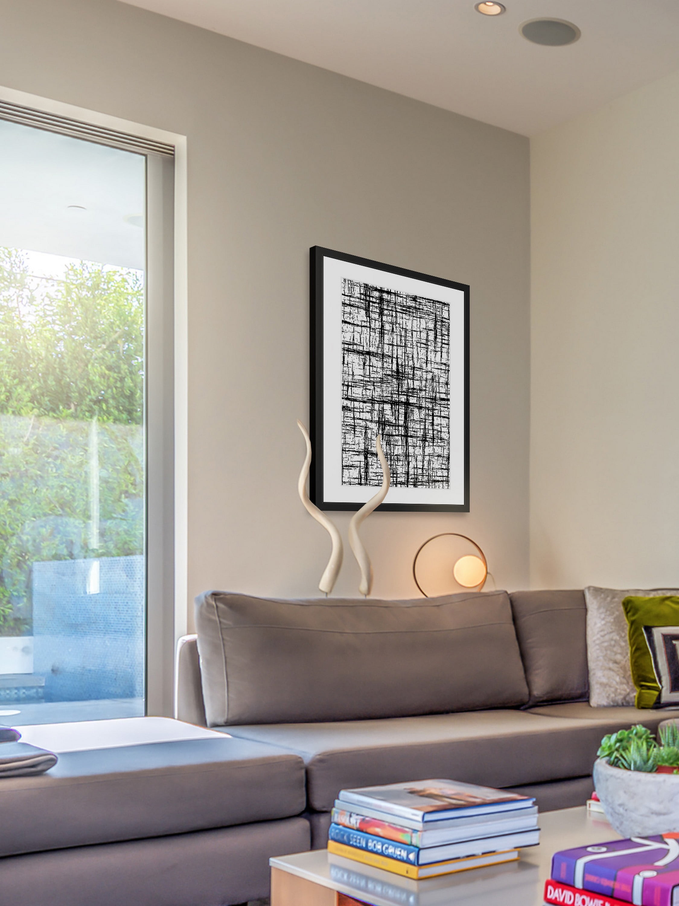 Marmont Hill Aesthetic Singularity Framed Wall Art, 20" x 30"