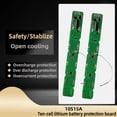 thumbnail image 2 of 4PCS 10S 36V 15A Lithium Battery Protection Board Different Port 18650 Battery Pack for Electric Scooter, 2 of 6