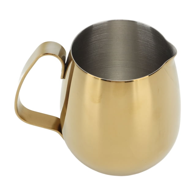 Jarra para capuchino, taza para café con leche, taza para espumar leche de acero inoxidable, jarra para espumar leche, True Excellence
