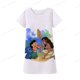 thumbnail image 1 of Vestido de mujer 2022 verano nuevo estampado de punto cuello redondo manga corta camiseta vestido hermoso nuevo primavera y otoño 7T-8T Gao Jinjia LED, 1 of 2