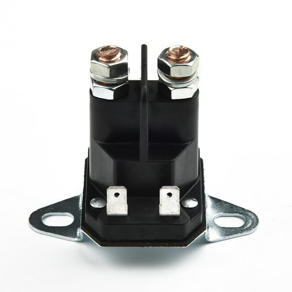 Lawn Mower Starter Solenoid 44814801 for COUNTAX WESTWOOD Tractors - High-Quality Electromagnetic Replacement Part, Easy Installation, Double Spade Connection, Compatible with Various Tractor Mowers