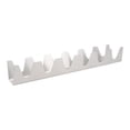 thumbnail image 1 of 1pc Iron Wire Kitchen Taco Stand Mexican Food Rack Shells for Hard Shell Tacos Oven Grill Holders Dishwasher Safe (Silver), 1 of 7