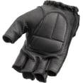 thumbnail image 2 of First Mfg Co - Scout - Men's Motorcycle Biker Riding Black Leather Gloves - 5X Large - Padded Palms, 2 of 4
