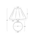 thumbnail image 2 of Regina Andrew 13-1694Nb-Wt Giorgio 13" Tall Buffet Table Lamp - Clear, 2 of 6