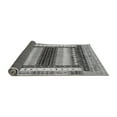 thumbnail image 2 of Ahgly Company Indoor Square Abstract Gray Modern Area Rugs, 6' Square, 2 of 4