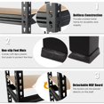 thumbnail image 4 of Costway 2 Étagères de Rangement en Métal à 5 Niveaux 73'' Garage Rack Réglable, 4 of 10