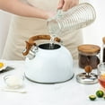 Tea Kettle, 2.5L Stainless Steel Whistling Tea Pots for Stove Top, with