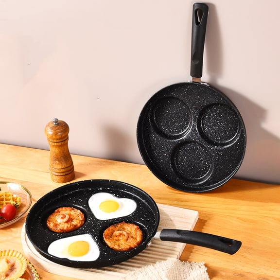 FENGGUIQU Nonstick Stainless Steel Pancake Pan for Breakfast and Everyday Cooking, 1 Piece Skillet