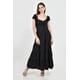 thumbnail image 5 of Vestido maxi campesino Roman Fashion /Juvenil, 14646 (Negro) negro CH, 5 of 5