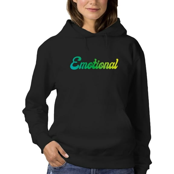 Emotional Hoodie Women -GoatDeals Designs, Female Small