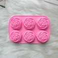 thumbnail image 4 of Flower Silicone Molds, Rose Peony Fondant Mold for Jelly Chocolate Mousse Cake Decorating 3D Flower Candle Soap Mold Floral Casting Clay Mould for Handmade Art Craft, 4 of 4