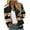 Orange, variant on lcziwo Black Friday Deals Bomber Jacket Women Fashion Lightweight Zip Up Long Sleeve Jackets 2024 Fall Outdoor Windbreaker with Pocket Gray,XXL