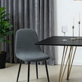 thumbnail image 3 of Universal Dining Chair Covers Stretchable Polyester Slipcovers Stylish Pattern Furniture Protector for Home Office Living Room, 3 of 5
