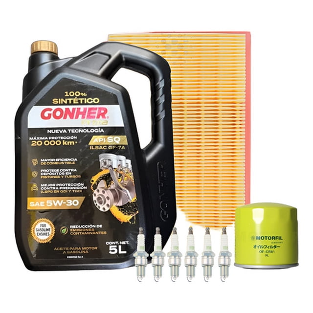 Kit De Afinacion Voyager 2000 3.3 Gonher Sintetico 5w30