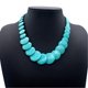 thumbnail image 3 of Minnieouse Collar Worallymy para mujer, collar bohemio ajustable de piedra, estilos étnicos, cuentas de piedra redonda, joyería para el cuello Ropa, zapatos y accesorios Miscelánea, 3 of 6