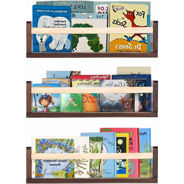 Book storage rack Storage rack long display floating shelf