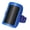 Color:Blue, variant on Credential Card Holder Adjustable Armband Card Organiser Waterproof PVC Card Sleeve For Students Workers Employees