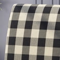 thumbnail image 4 of Kassi Traditional Upholstered Farmhouse Accent Chair, Black Checkerboard, 4 of 6