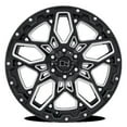 thumbnail image 3 of Black Rhino Cast Aluminum Rim BRSHR 20X9.5 6X135 G-BLK-MILL 12MM, 2095SHR126135B87, 3 of 3