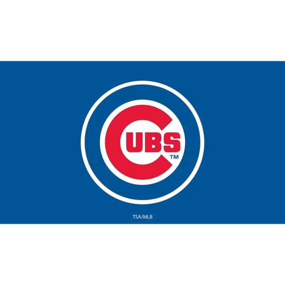 Chicago Cubs 28" x 16" Logo Indoor/Outdoor Trapper Mat
