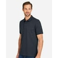 thumbnail image 2 of Harriton M205P Men's Valiant Cotton Snag Protect Pocket Polo-Dark Charcoal-5XL, 2 of 6