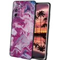 thumbnail image 1 of Compatible with Samsung Galaxy S20 FE Phone Case, Pink-Marble-4 Case Men Women, Flexible Silicone Shockproof Case for Samsung Galaxy S20 FE, 1 of 1